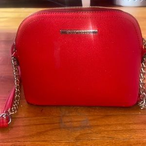 Steve Madden red purse barely worn
